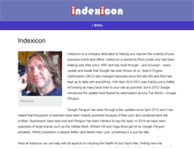Tablet Screenshot of indexicon.com